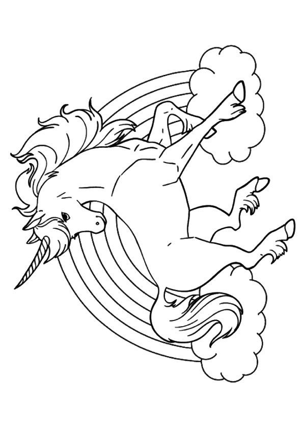 Unicorn Coloring Pages For Girls
 The 25 best Unicorn coloring pages ideas on Pinterest