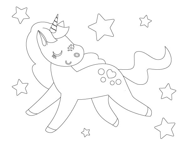 Unicorn Coloring Pages For Girls
 5 Printable Unicorn Coloring Pages Every Little Girl Wants