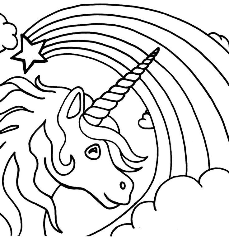 Unicorn Coloring Pages For Girls
 Coloring Pages kids coloring page Free Printable Unicorn