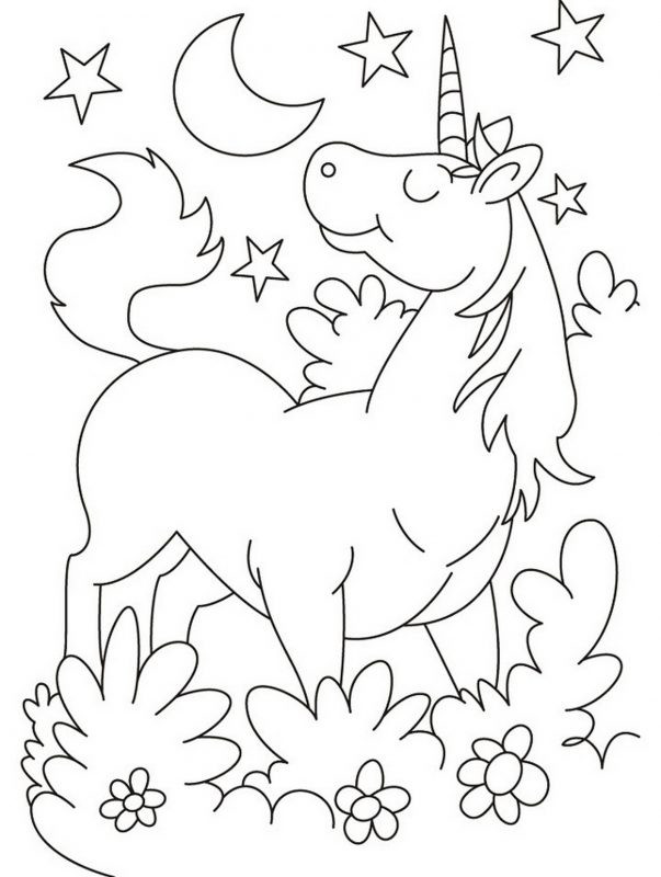 Unicorn Coloring Pages For Girls
 Unicorn Coloring Pages Printable