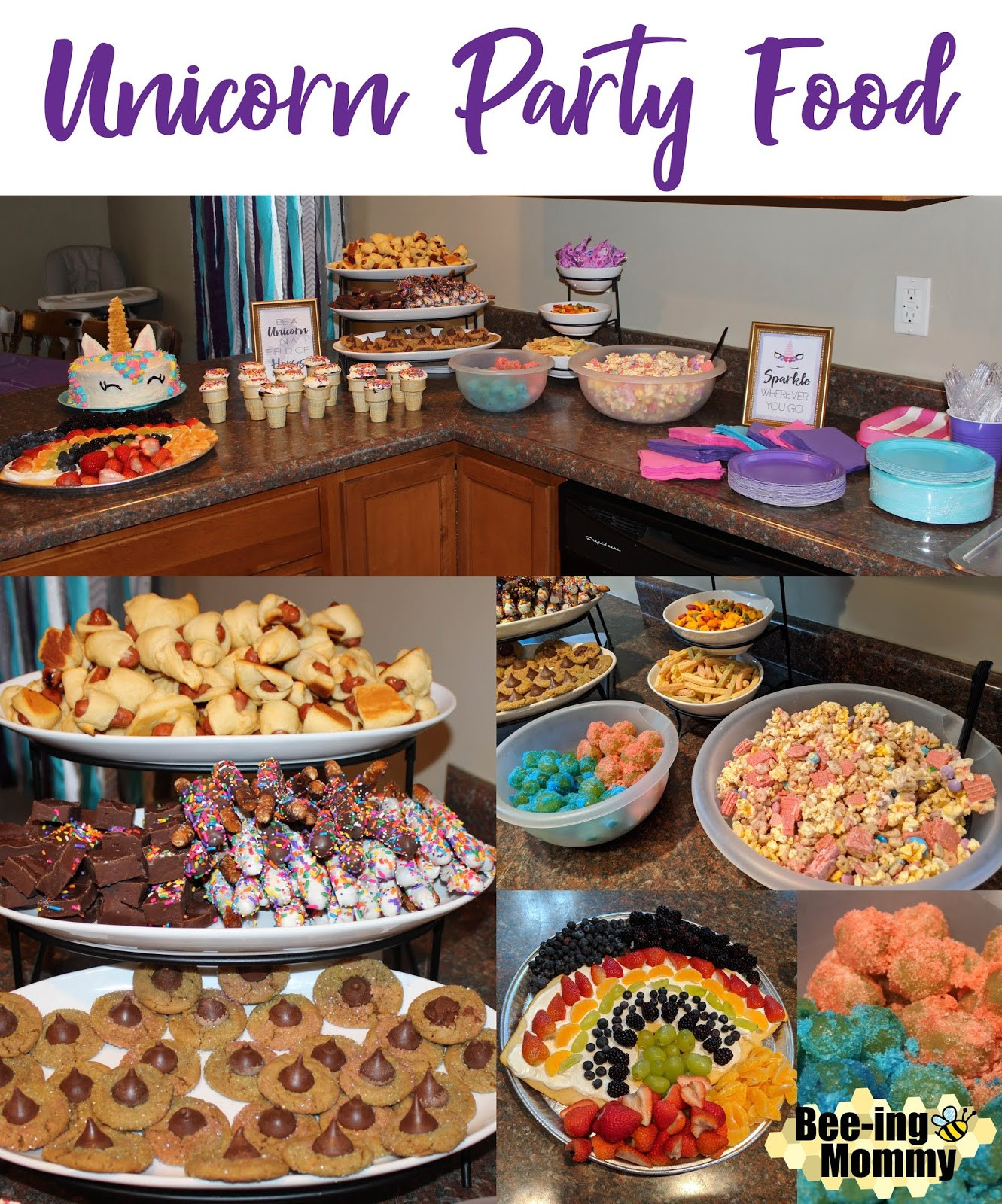 Unicorn Party Ideas Food
 Magical Unicorn Birthday Party