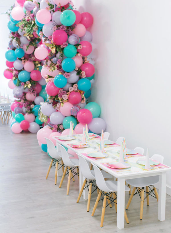 Unicorn Themed Party Ideas
 This Unicorn Themed 1st Birthday Party Is Definitely the