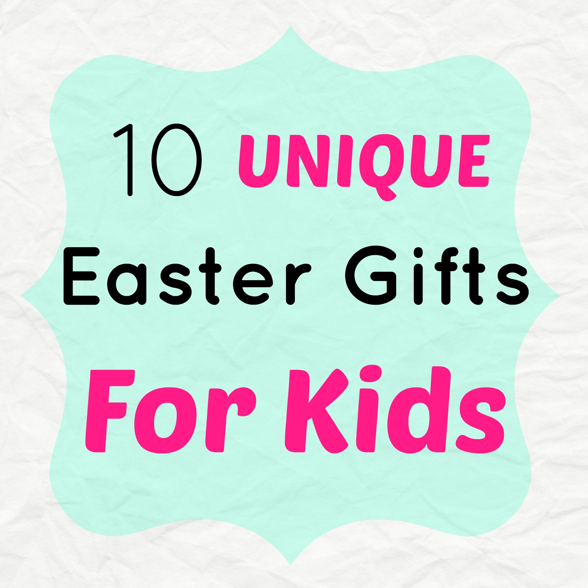 Unique Easter Gifts For Kids
 10 Unique Easter Gift Ideas for Kids Craft Remedy