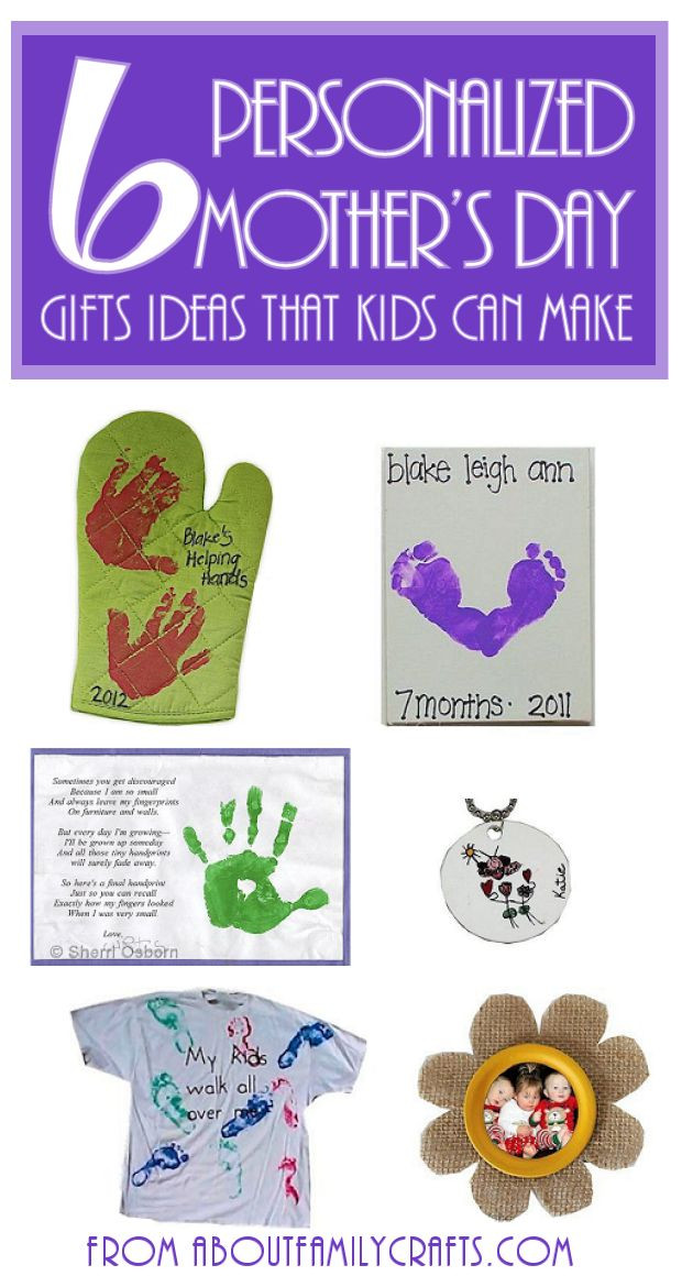 Unique Mother'S Day Gift Ideas
 6 Mother’s Day Gifts Ideas for Kids to Make