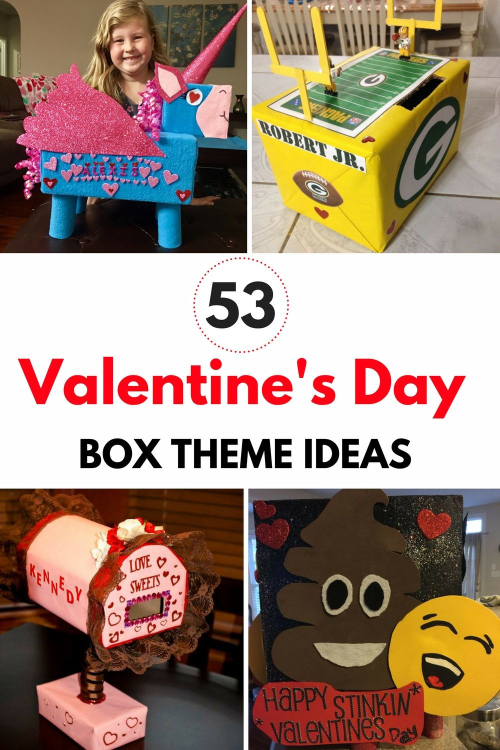 Unique Valentine'S Day Gift Ideas
 Valentine s Day Card Boxes Holiday Fun Board
