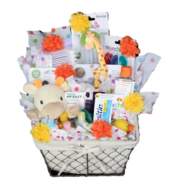 Unisex Gift Basket Ideas
 Gender Neutral Uni Baby Safety Gift Basket