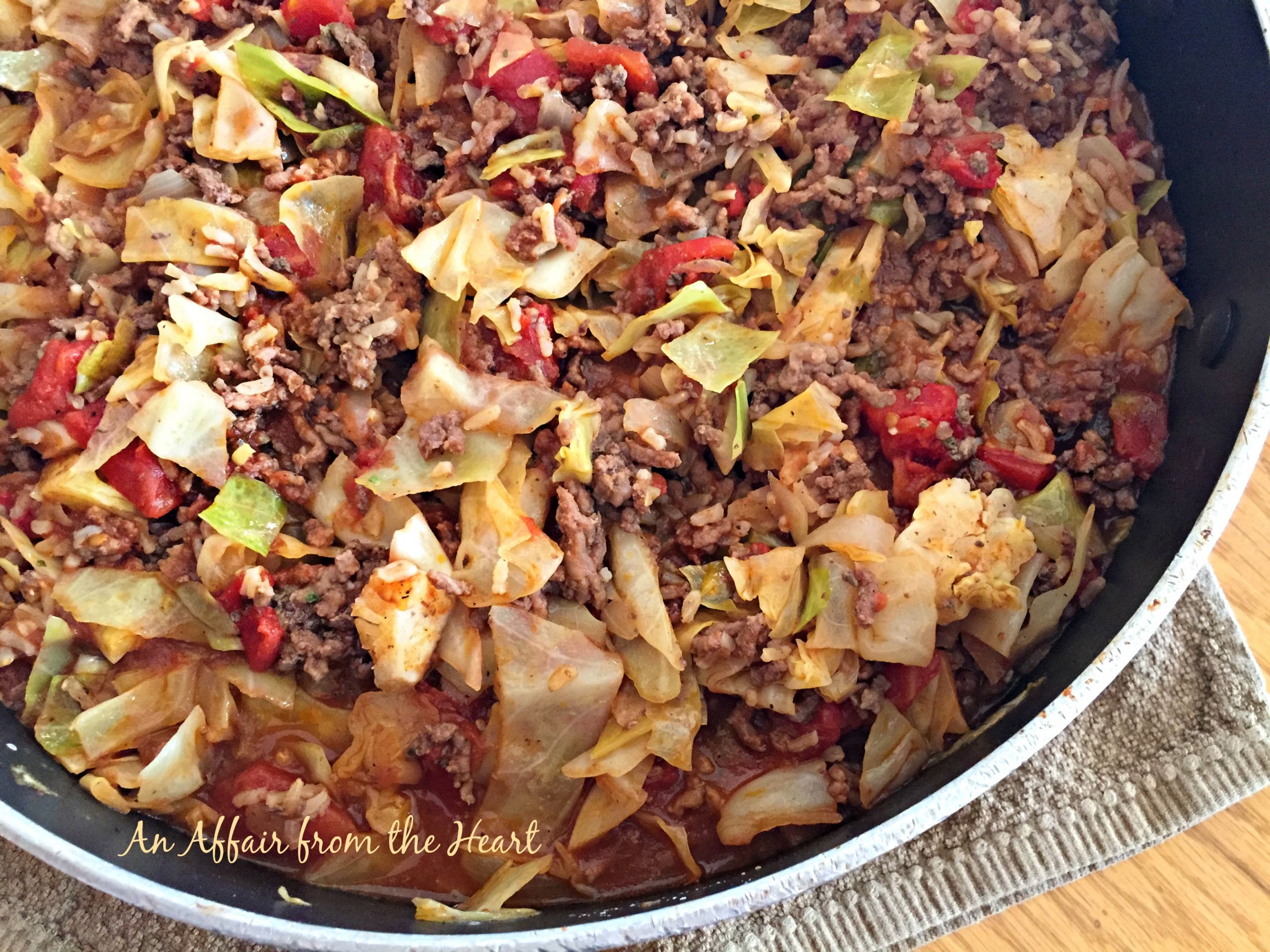Unstuffed Cabbage Rolls With Rice
 Unstuffed Cabbage Roll Skillet