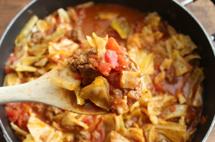 Unstuffed Cabbage Rolls With Rice
 e Pot Unstuffed Cabbage Rolls Family Fresh Meals