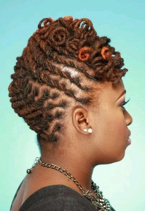 Updo Loc Hairstyles
 116 best images about Loc Updo on Pinterest