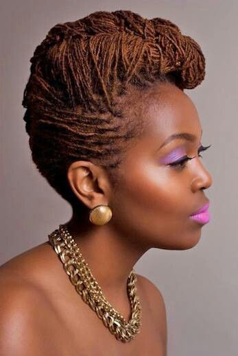 Updo Loc Hairstyles
 12 Gorgeous Loc Hairstyles for Spring