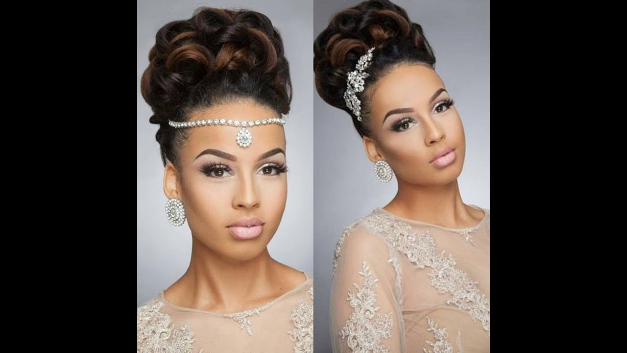 Updo Wedding Hairstyles For Black Women
 25 Beautiful Wedding Hairstyles For Black Women To Feel