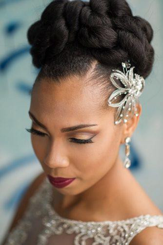 Updo Wedding Hairstyles For Black Women
 42 Black Women Wedding Hairstyles