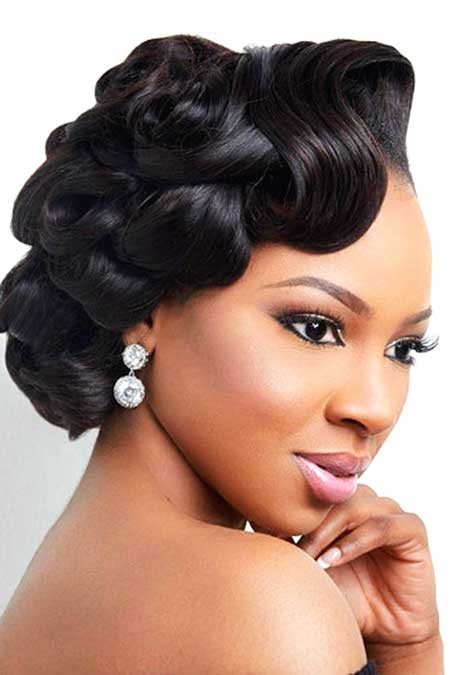 Updo Wedding Hairstyles For Black Women
 17 Super Updo Wedding Hairstyles for Black Women