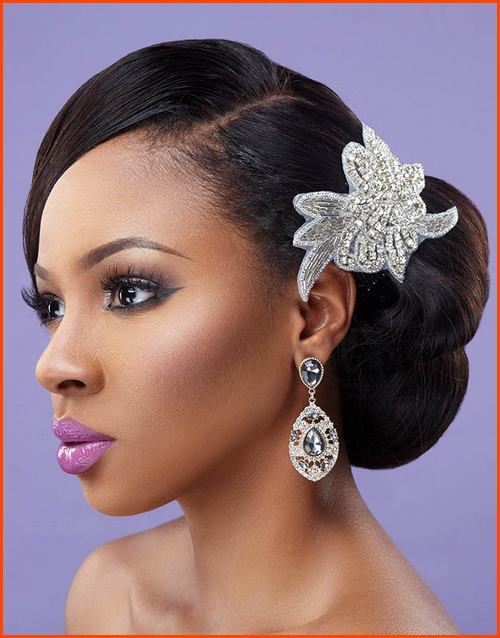 Updo Wedding Hairstyles For Black Women
 5 Tremendous Natural Wavy Wedding Hairstyles for Black