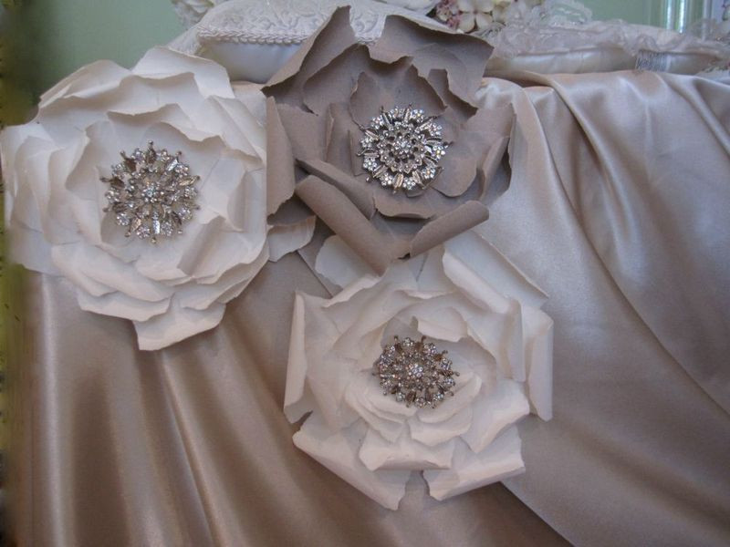 Used Rustic Wedding Decorations For Sale
 PAPER FLOWERS by Sultana Wedding Decor