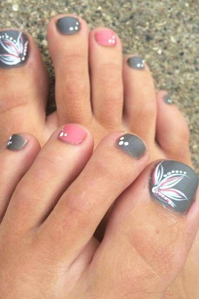 Vacation Nail Art
 48 Toe Nail Designs To Keep Up With Trends