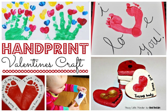 Valentine Art And Crafts For Preschool
 Valentine Crafts for Preschoolers Red Ted Art