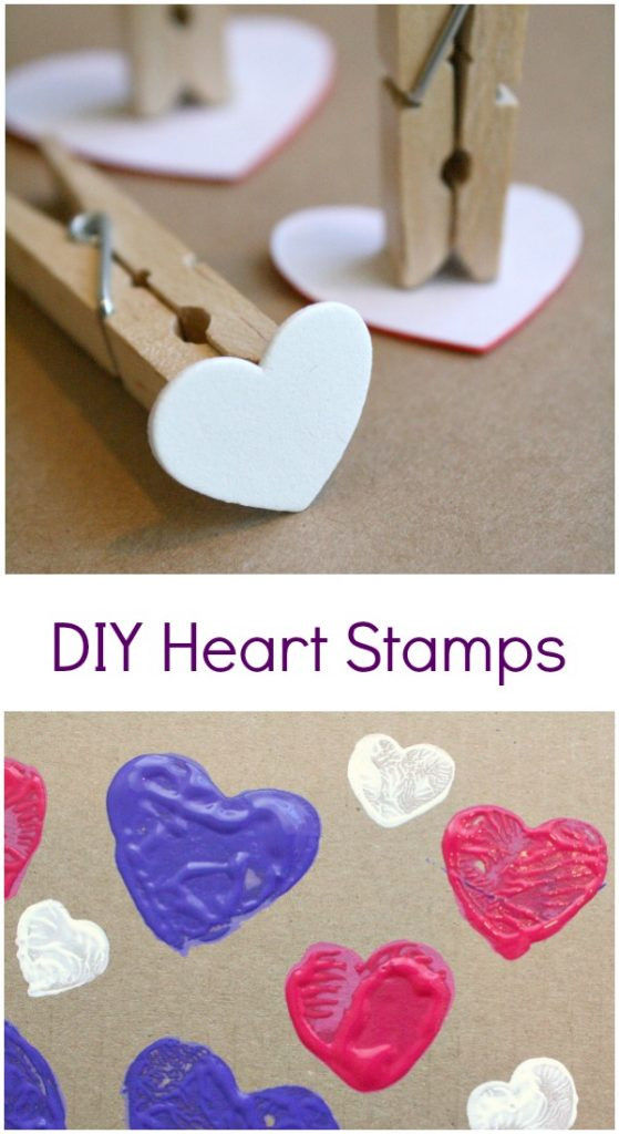 Valentine Art And Crafts For Preschool
 DIY Heart Stamp Art for Kids Fantastic Fun & Learning