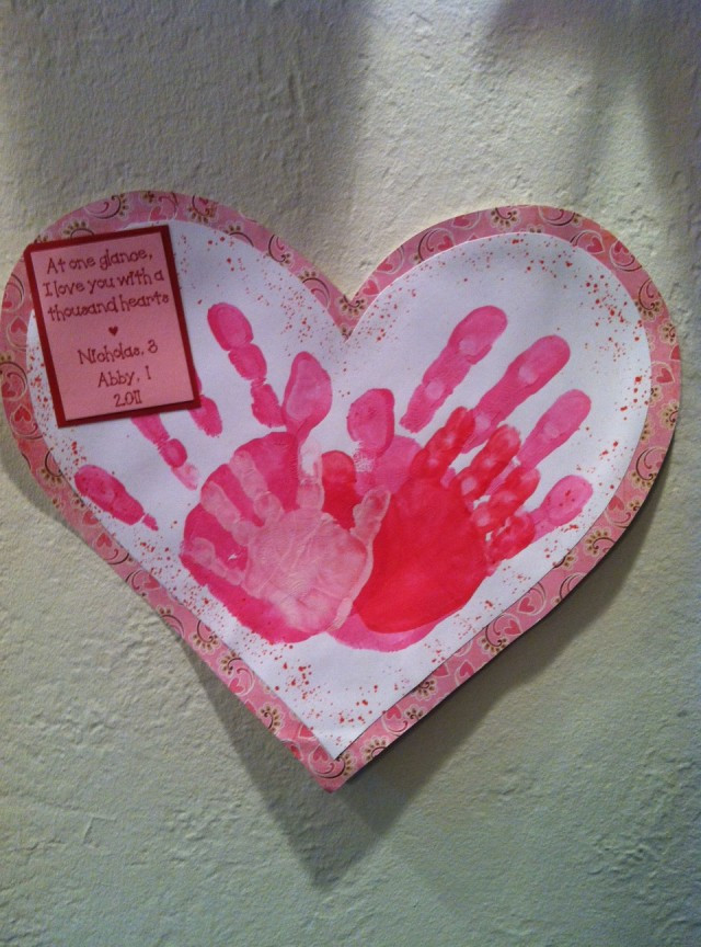Valentine Arts And Crafts For Preschoolers
 5 Valentine’s Day Handprint Crafts