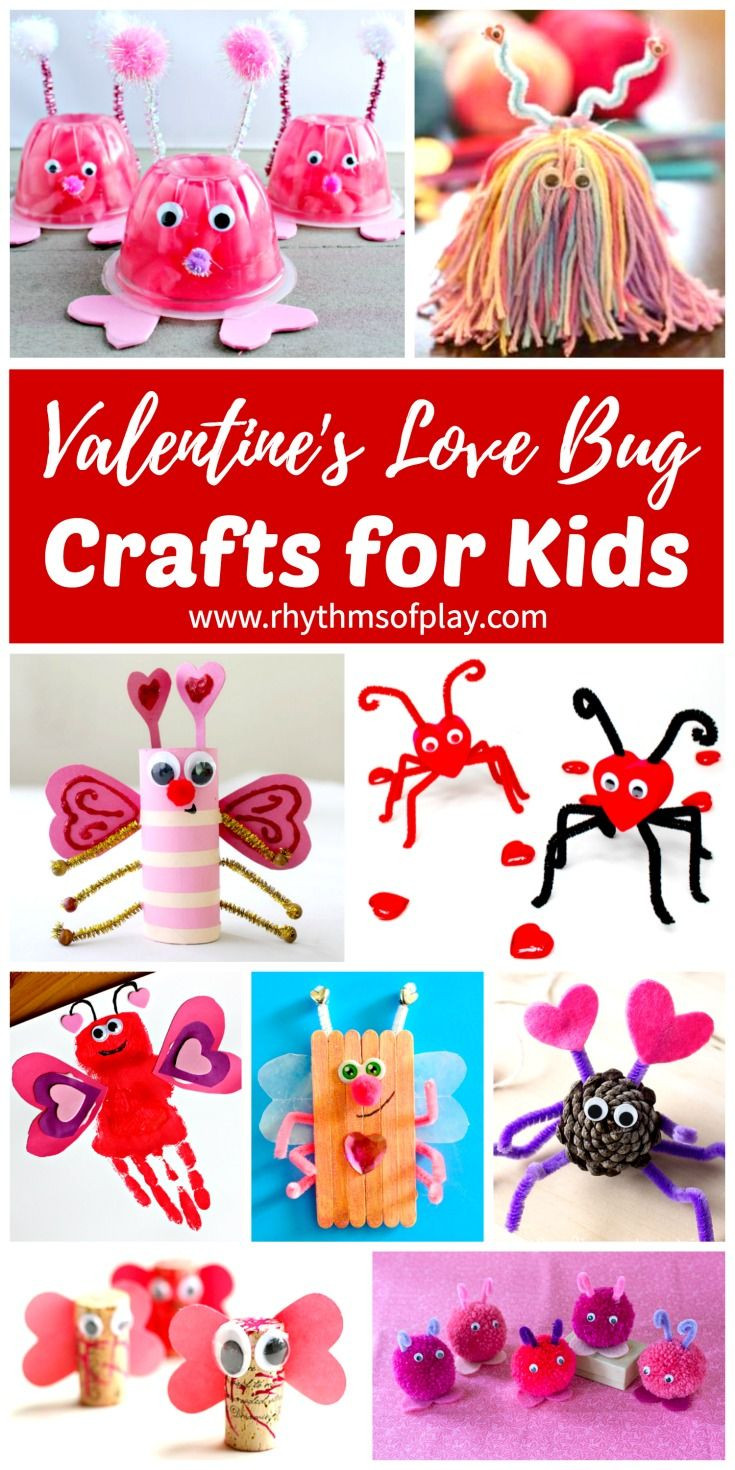 Valentine Craft Ideas For Toddlers
 Best Love Bug Valentine Crafts