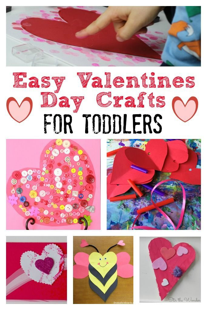 Valentine Craft Ideas For Toddlers
 Valentines Day Crafts for Toddlers