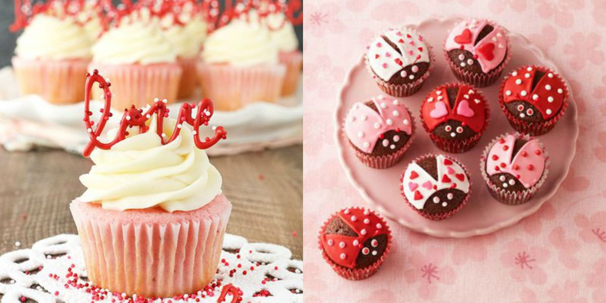 Valentine Cupcakes Recipe
 30 Cute Valentine s Day Cupcakes Easy Cupcake Recipes to