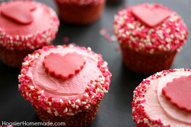 Valentine Cupcakes Recipe
 Valentine s Cupcakes Vanilla Cupcake Recipe with