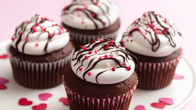 Valentine Cupcakes Recipe
 Valentine Parfait Cupcakes recipe from Betty Crocker