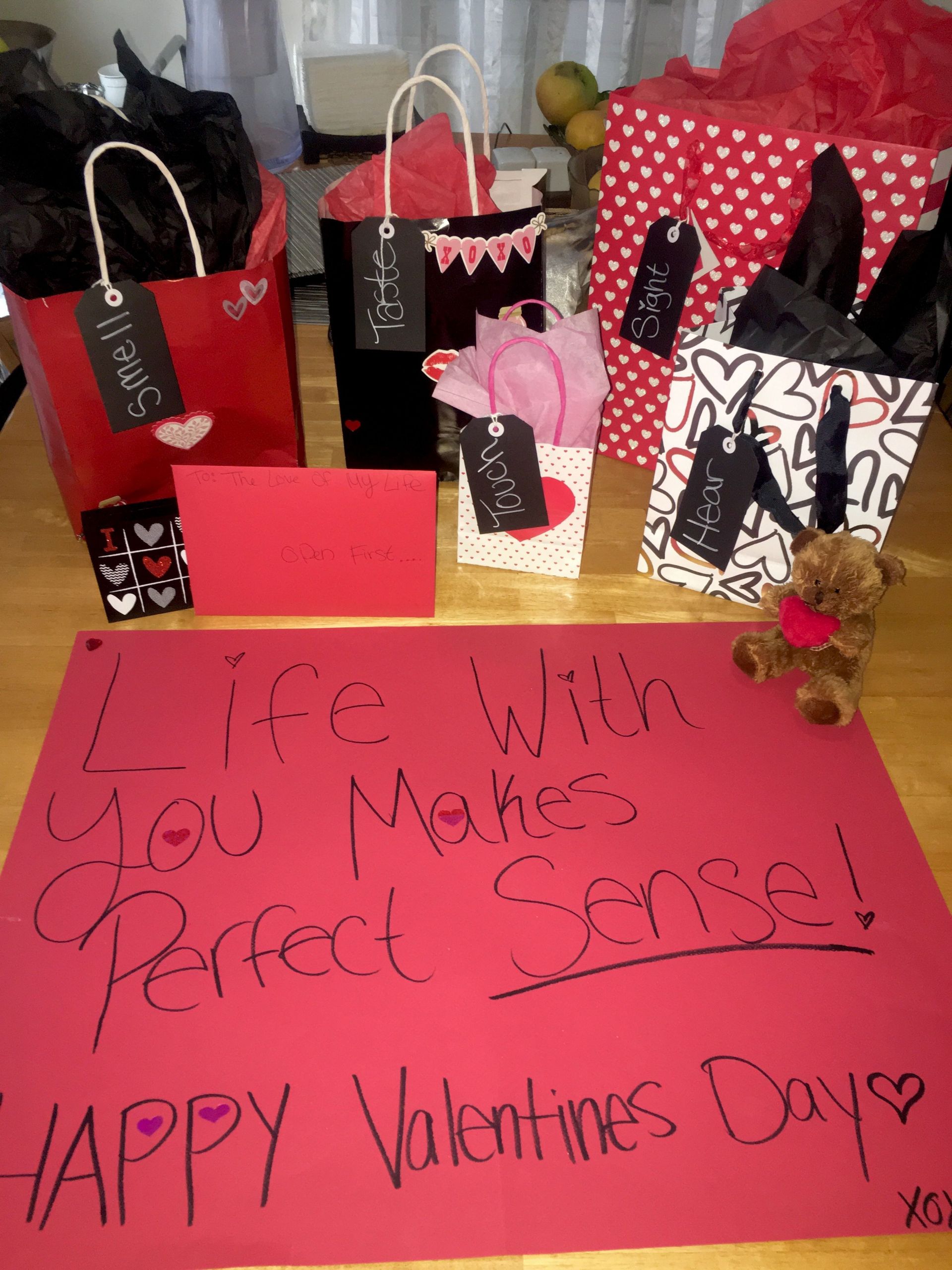 Valentine Day Gift Ideas For Him
 5 Senses Gift for him Happy Valentine s Day babe♥