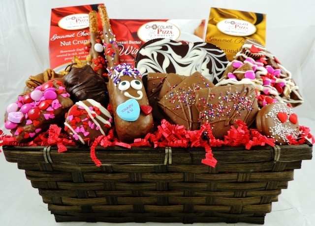 Valentine Gift Baskets Children
 Valentine All My Love Gift Basket Chocolate Pizza