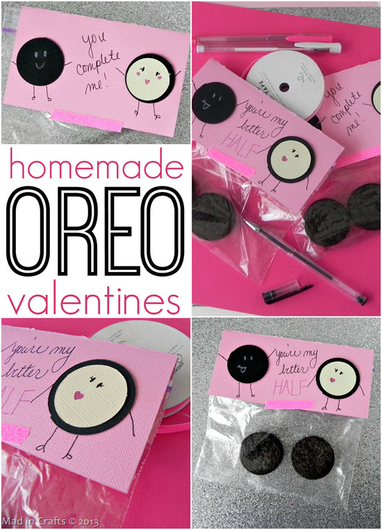Valentine Gift Baskets Children
 Oreo Valentine s Day Gift Idea For Kids Crafty Morning