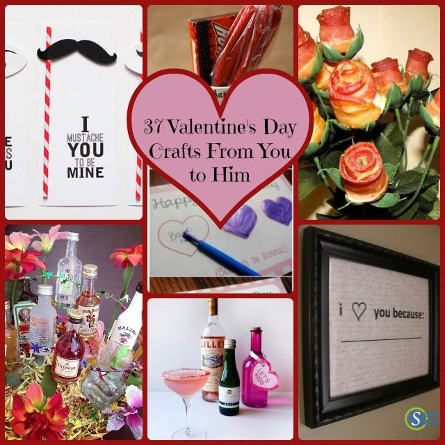 Valentine Gift Ideas For Boyfriend Diy
 37 Simple DIY Valentine s Day Gift Ideas From You to Him