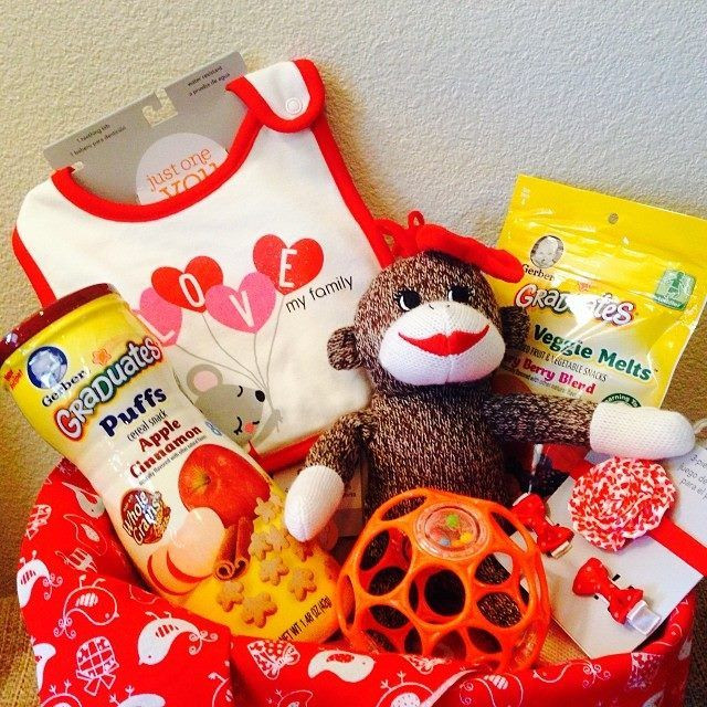 Valentine Gift Ideas For Infants
 Awe This precious little Valentines basket was for a 1
