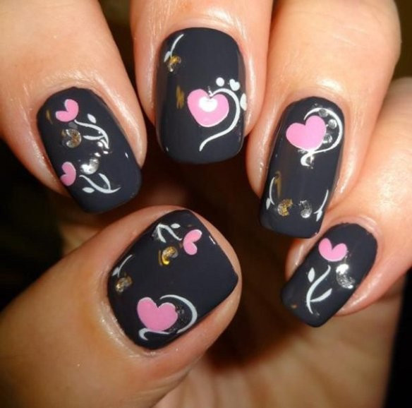 Valentine Nail Designs Pictures
 nails
