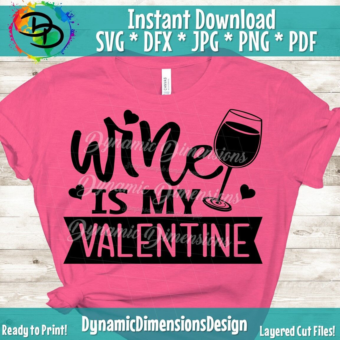 Valentine'S Day Friendship Quotes
 Wine Is My Valentine SVG Valentine s Day Cut File Love
