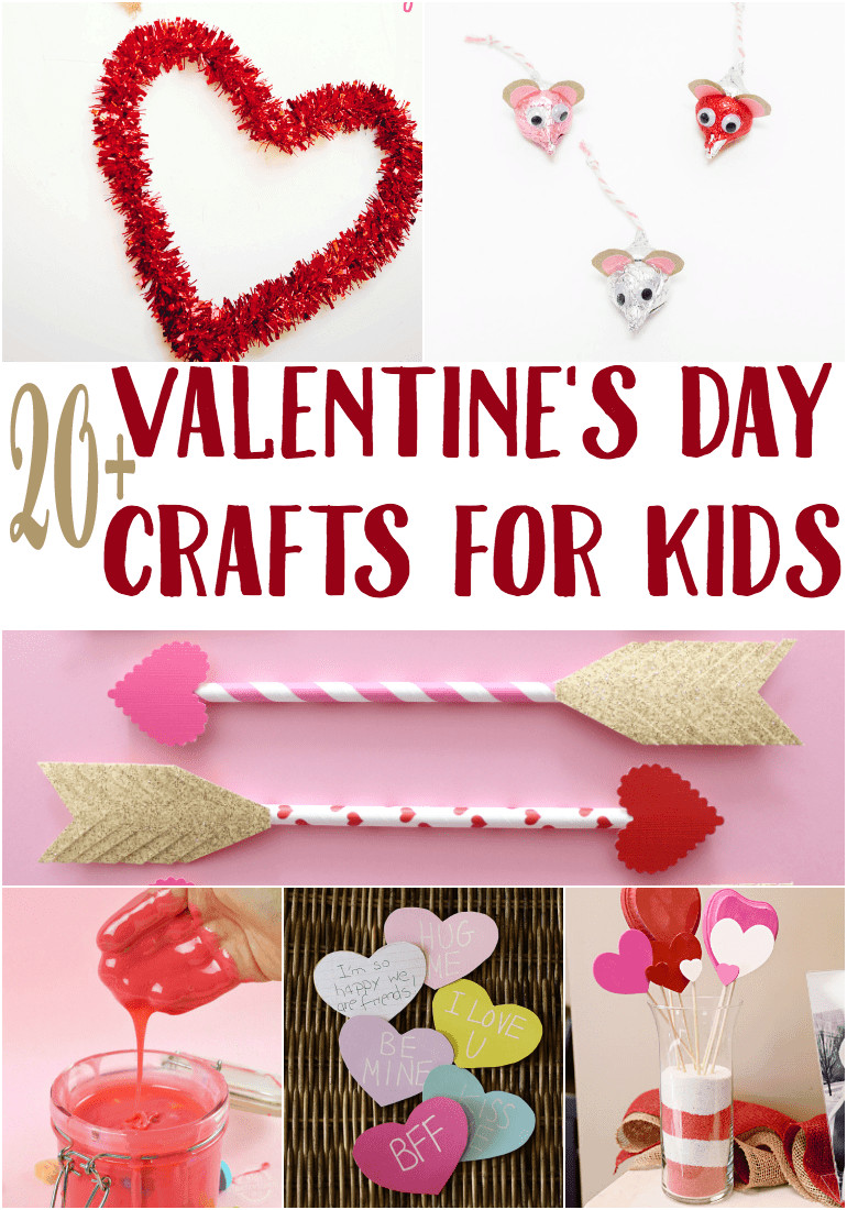 Valentine'S Day Gifts For Kids
 20 Valentine s Day Crafts for Kids Sunny Sweet Days