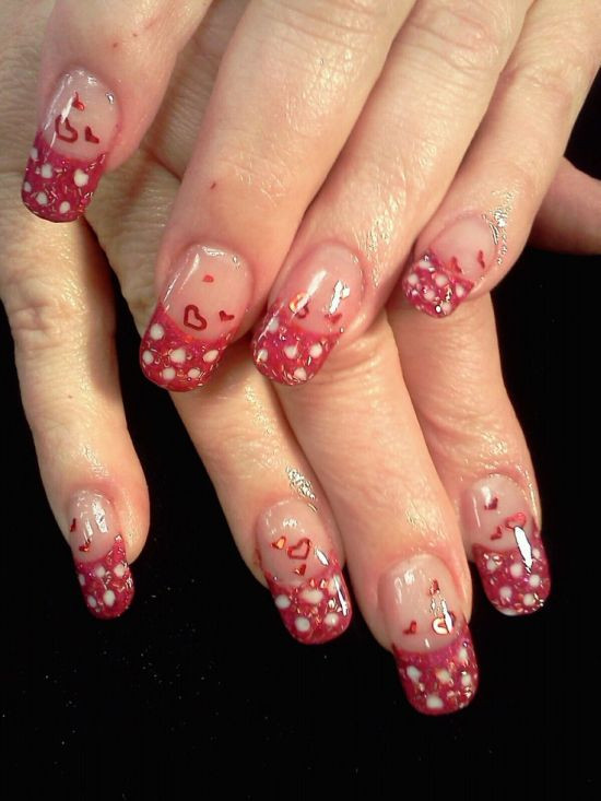 Valentines Acrylic Nail Designs
 45 Gorgeous Valentines Day Acrylic Nail Designs