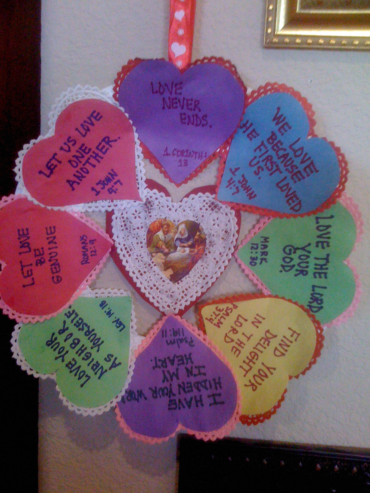 Valentines Art And Craft For Kids
 Family At The Foot The Cross St Valentine Scripture