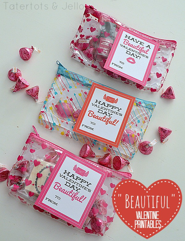 Valentines Birthday Gift Ideas
 "Beautiful" Valentine s Day Printables Tween or Teen