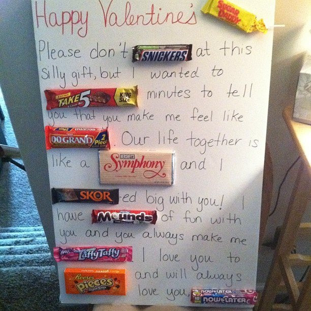 Valentines Day Candy Card
 22 best images about Candy Bar sayings and Candy ts on