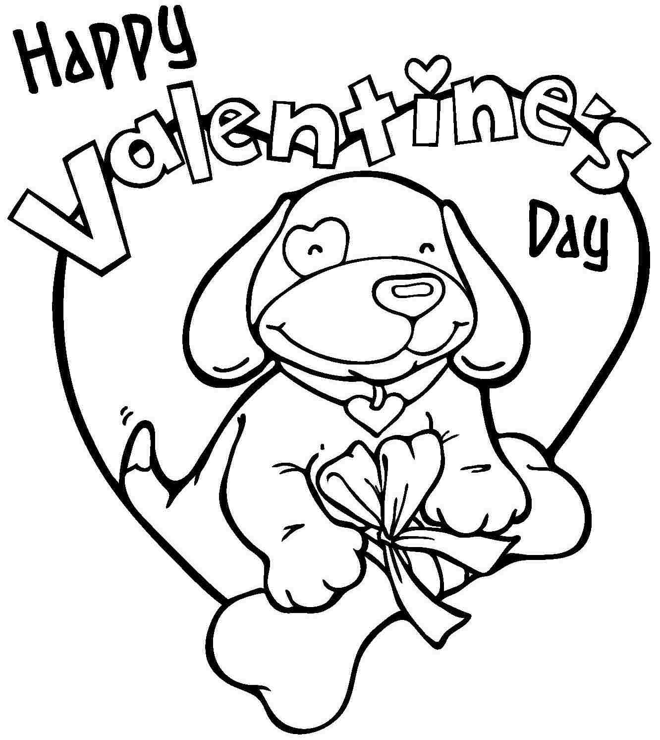 Valentines Day Coloring Pages For Toddlers
 Happy Valentines Day Coloring Pages Best Coloring Pages