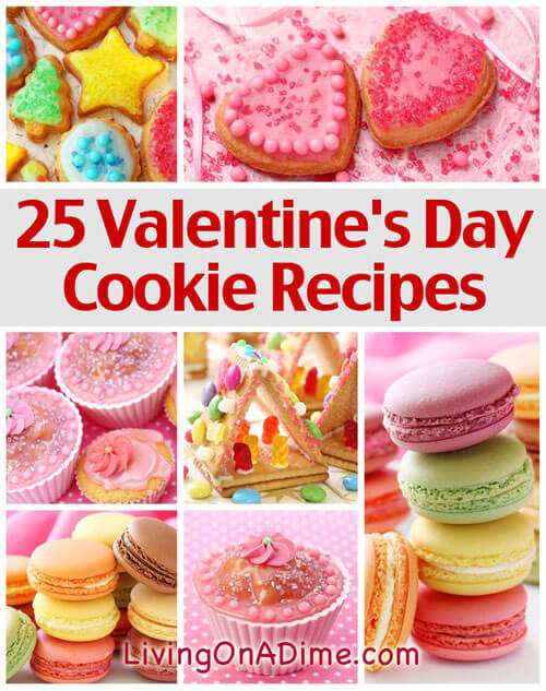 Valentines Day Cookies Recipe
 25 Valentine s Day Cookie Recipes Yummy Valentine s Treat