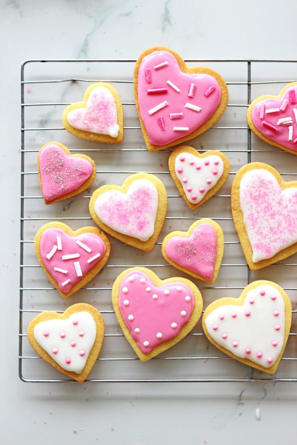 Valentines Day Cookies Recipe
 Valentine s Day Heart Sugar Cookies