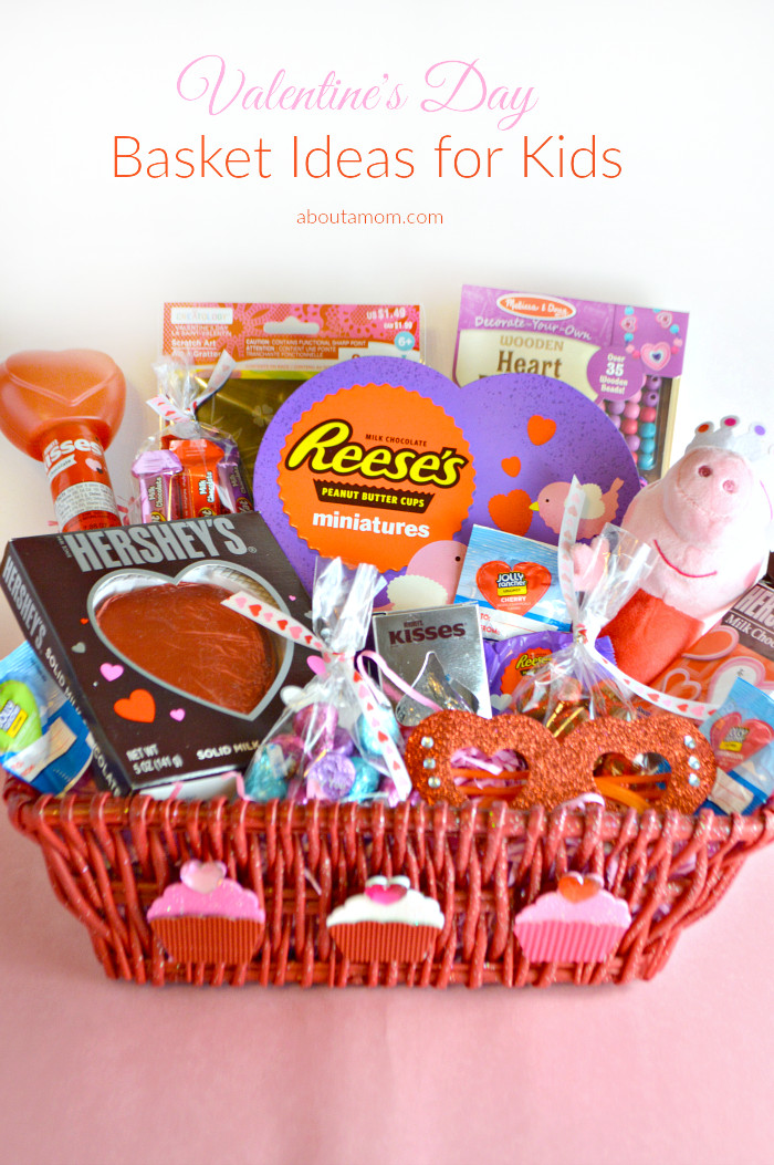 Valentines Day Gift Baskets Kids
 Valentine s Day Basket Ideas for Kids About A Mom