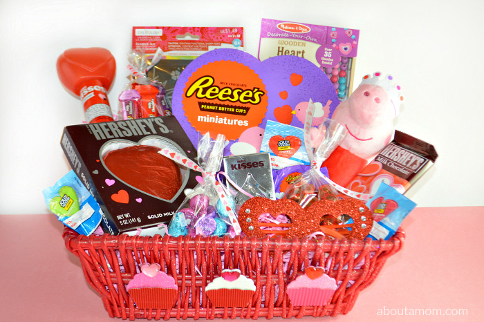 Valentines Gift Baskets Kids
 Valentine s Day Basket Ideas for Kids About A Mom