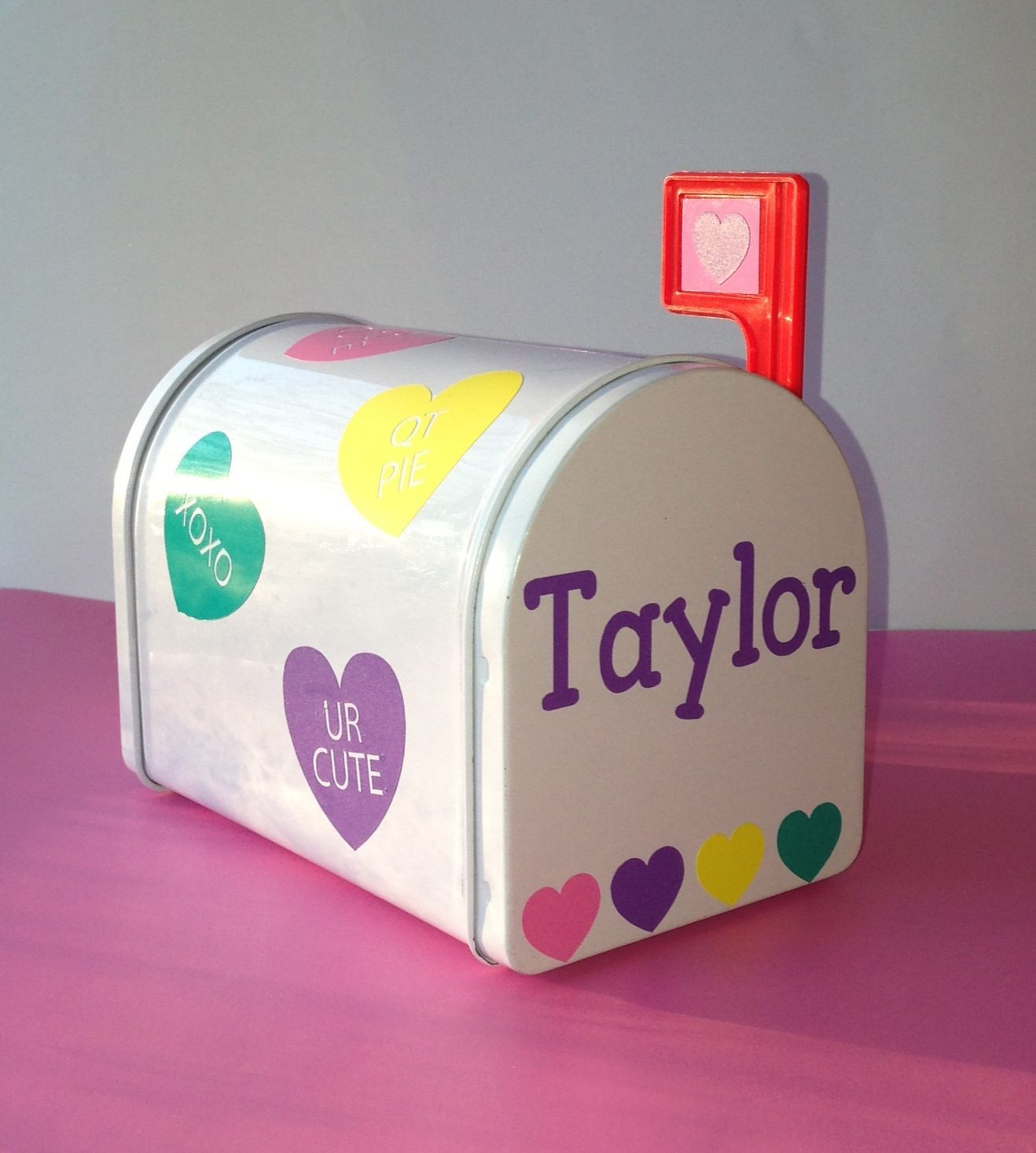 Valentines Gift Box Ideas
 Valentines mailbox silhouette cameo