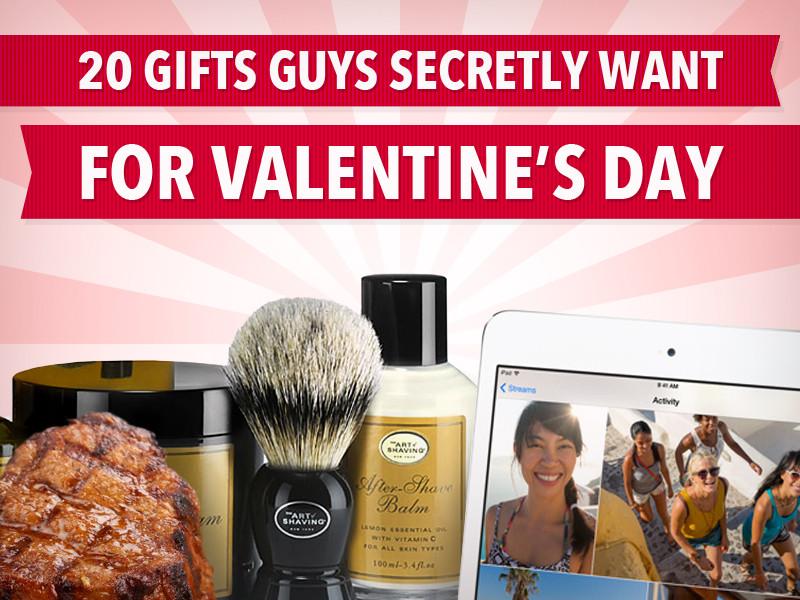 Valentines Guy Gift Ideas
 20 Gifts Guys Secretly Want For Valentine s Day