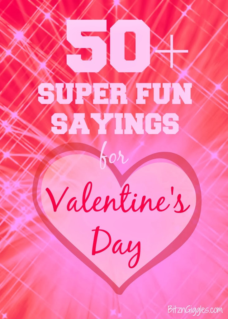 Valentines Quotes Kids
 50 Super Fun Sayings for Valentine s Day