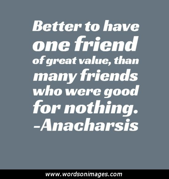 Value Of Friendship Quotes
 Value Friendship Quotes QuotesGram