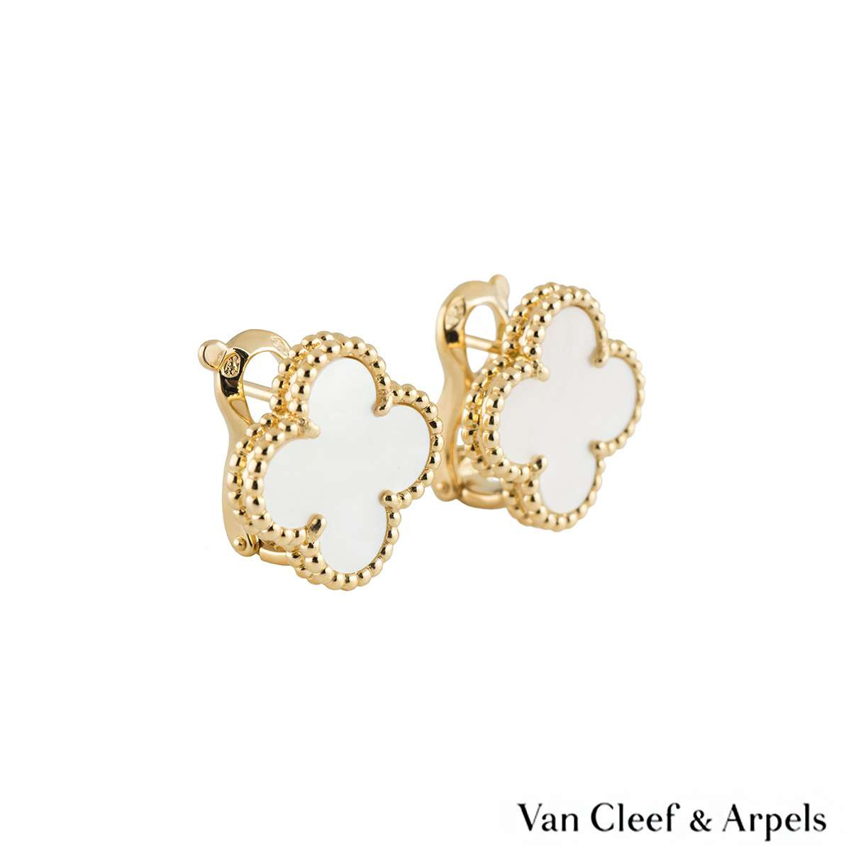 Van Cleef And Arpels Earrings
 Van Cleef Clover Earrings Van Cleef Arpels 18k Yellow Gold